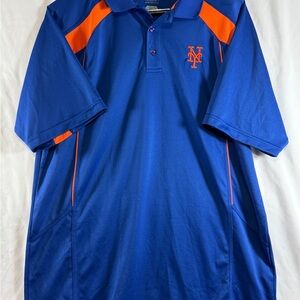 New York Mets MLB‎ EMen's Polo Shirt Size XL Embroidered Logo